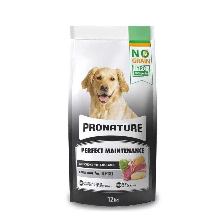 Pronature Hypo-Allergenic Kuzu Etli Enginarlı ve Patatesli Tahılsız Yetişkin Köpek Maması 12kg