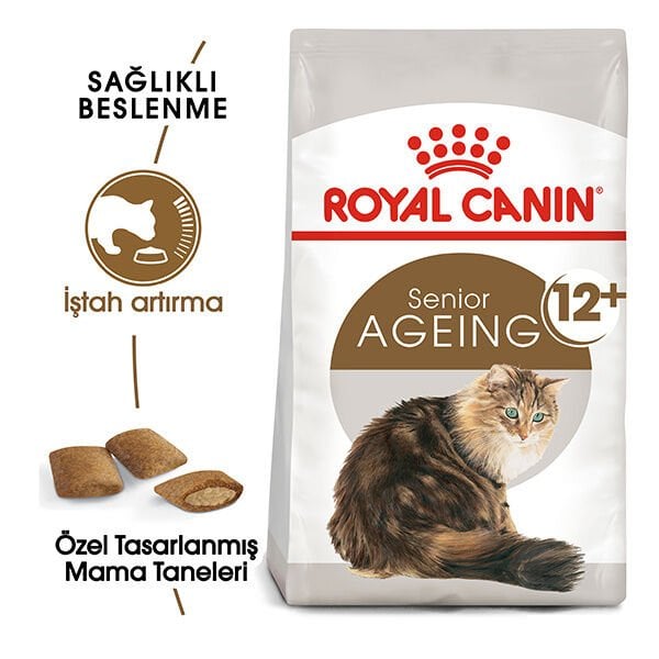 Royal Canin Ageing 12+ Yaş Üzeri Yaşlı Kedi Maması 2kg