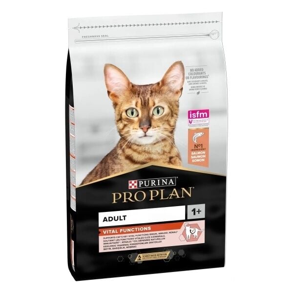 ProPlan Vital Somonlu ve Pirinçli Yetişkin Kedi Maması 10kg