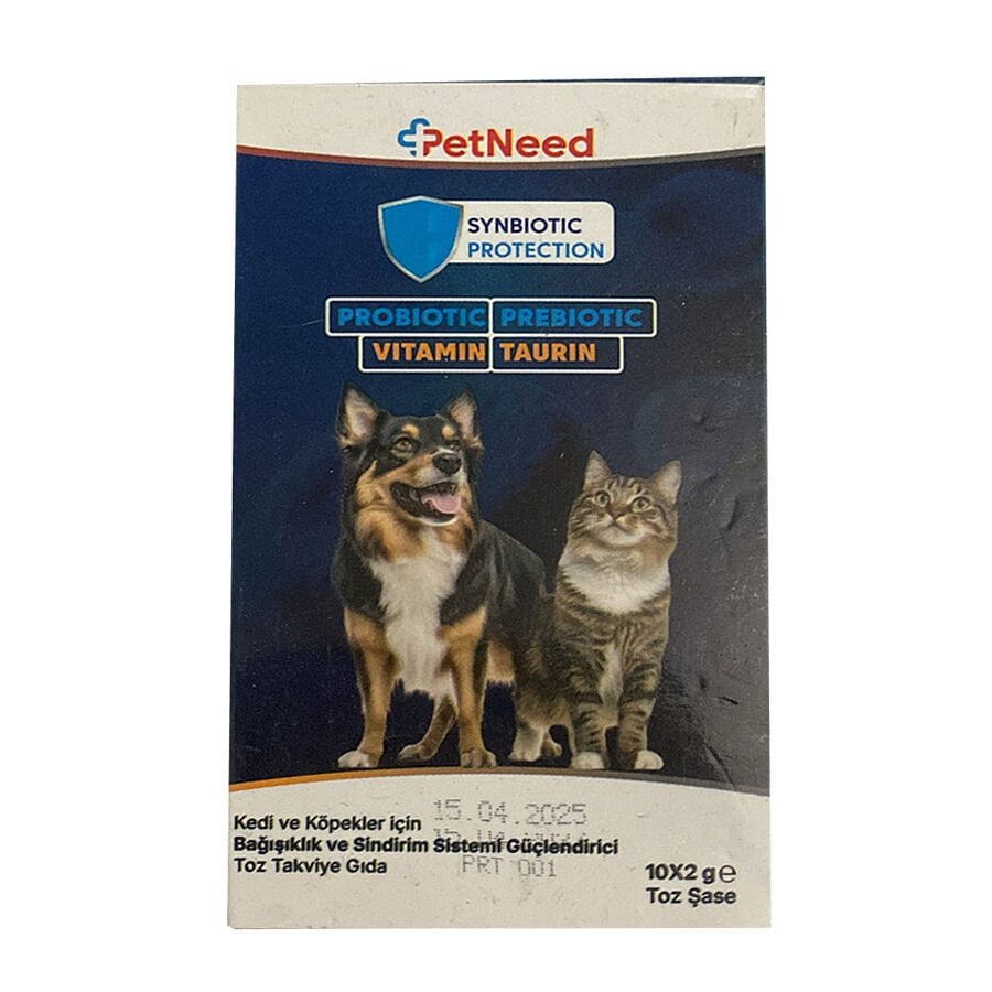 Petneed Kedi Köpek Probiyotik Prebiyotik 10 x 2g