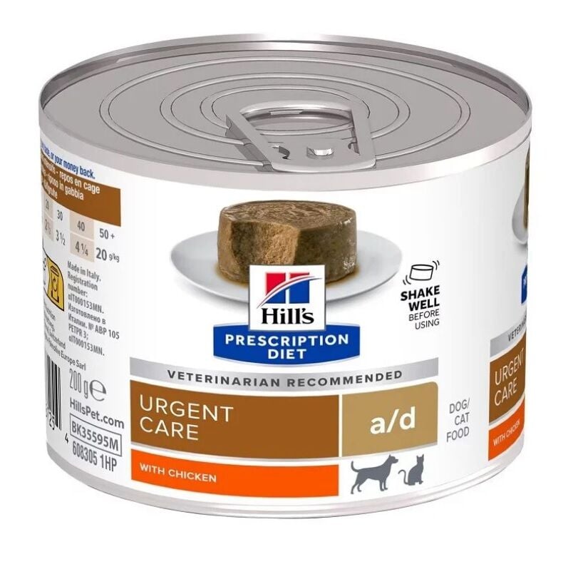 Hills Prescription Diet A/D Kedi-Köpek Konserve 200gr