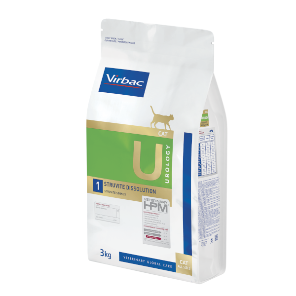 Virbac Urology Struvite Dissolution U1 Kedi Maması 3kg