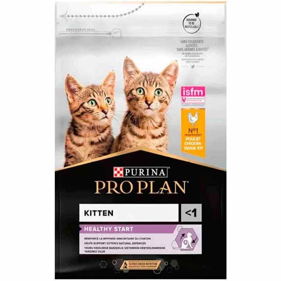 ProPlan Kitten Tavuklu ve Pirinçli Yavru Kedi Maması 10kg